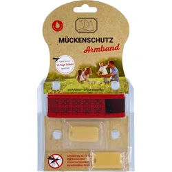 Mückenschutz Armband -Rot- Kda 1 ST