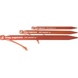 Big Agnes Dirt Dagger UL 6.75” Tent Stake: Bulk Pack of 30 orange