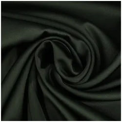 SCHÖNER LEBEN. Stoff Stoff Meterware Royal Micro Satin dunkelgrün 1,40m grün