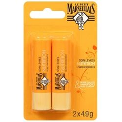 Le Petit Marseillais Lippenpflege Nutrition Trockene Lippen x2