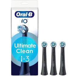 Bürstenköpfe iO Ultimate Clean Black - 3 pcs