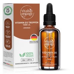 Vitabay Vitamin D3 Tropfen 1000 I.e. Öl 20 ml