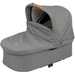 Naturkind Liegewanne , Grau , Textil , meliert , 83x62x44 cm , EN 1888 , Baby On Tour, Kinderwagen, Kinderwagenzubehör, Sonstiges Kinderwagenzubehör