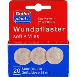 GOTHAPLAST W SOF/VLI 2.5CM 20 St