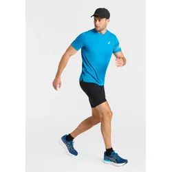 Lauftights ASICS "ASICS CORE SPRINTER", Herren, Gr. XXL, N-Gr, performance schwarz, Obermaterial: 79% Polyester, 21% Elasthan, Hosen, sportlicher Stil, für Lauftraining und sportliche Aktivitäten