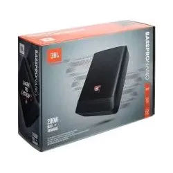 JBL BassPro Nano Aktiv Untersitz Subwoofer flach Bass Fernbedienung 200 Watt CAR