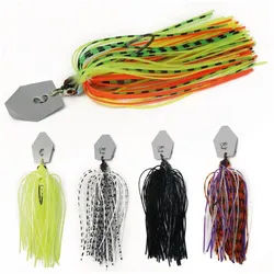 Zite Kunstköder Bladed Jigs & Spinn-Köder Set 6-16g Chatter Jigköpfe Hecht & Barsch