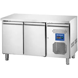 Stalgast Edelstahl Tiefkühltisch mit 2 Türen, 282 Liter, 1360x700x850 (BxTxH), Serie Starline