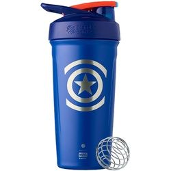 BlenderBottle (710ml) Strada Thermo Edelstahl Marvel® Shaker 1 St blau