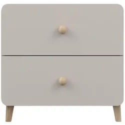 Deine Möbel 24 Kinder-Nachttisch Marco 07 55/53/41 cm in Kaschmir , Holzwerkstoff , 55x53x41 cm , Babymöbel & Kindermöbel, Babyzimmer, Babyregale & Kinderregale