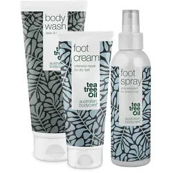 Australian Bodycare 3er-Paket gegen Fußgeruch und Schweißfüße Set 450 ml Unisex