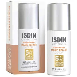 ISDIN FusionWater Repair color Anti-Age Sonnencreme getönt LSF50