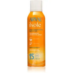 Arval IlSole Transparent Protective Spray SPF 15 Sonnencreme in Sprayform SPF 15 200 ml