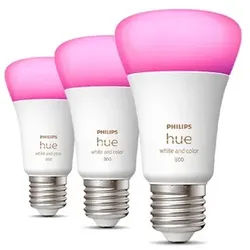 Philips Hue - White/Color Amb. 6,5W Bluetooth E27 Leuchtmittel 3pcs