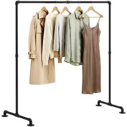 CLP Garderobenständer Jersey, (1er), aus Metall im Industrial Design schwarz 150 cm x 150 cm x 55 cm