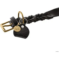 HUNTER Halsband Sansibar Solid L (65), schwarz