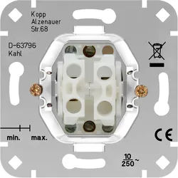 Kopp 503800002 Doppeltaster (2x Schließer)-Sockel UP