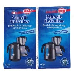 ORO®-fix Schnell-Entkalker Granulat, Schnell-Entkalker für alle Haushaltsgeräte, 1 Packung = 2 Beutel à 15 g