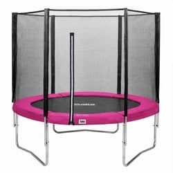 Salta Trampolin Salta Combo 587P , Schwarz, Pink , Metall, Kunststoff , rund , Freizeit & Co, Gartenspielzeug, Hüpfburgen & Trampoline