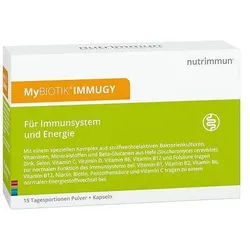 Mybiotik Immugy Kombipackung 15 x 2 G + 30 Kapsel 1 ST
