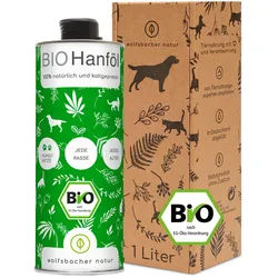 Wolfsbacher Natur Bio Hanföl Öl 1 l