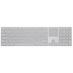 Apple Magic Keyboard mit Ziffernblock Tastatur kabellos weiß, silber