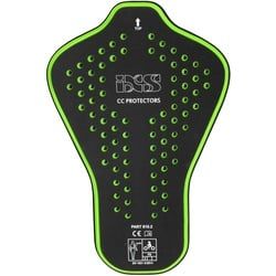 IXS CCS Level 2 Rückenprotektor, schwarz-grün, Größe S für Männer