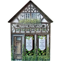 Bohemia Gifts & Cosmetics Little House Beer Geschenkset
