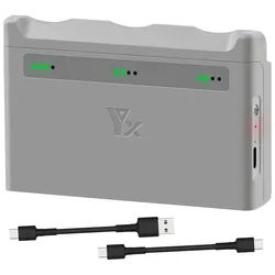 Wigento Für DJI Neo Drohnen 3 Channel Batterie Ladegerät direkter Lademanager Stromadapter grau