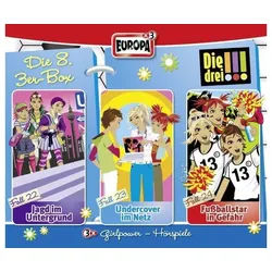 United Soft Media Hörspiel-CD Die drei !!!, 3er Box. Box.8, 3 Audio-CDs