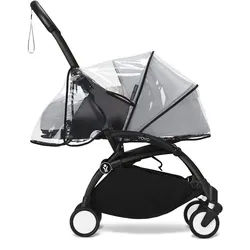 Stokke® YOYO® 0+ Neugeborenen Set Regenschutz für Kinderwagen Black