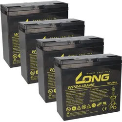 Akku-Satz 48V 24Ah für Rolektro Trike15V2 Trike25V2 Quad15V2