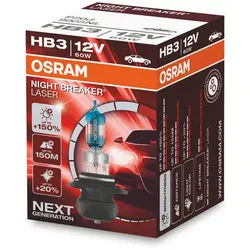 OSRAM Night Breaker Laserlampe HB3 12V/60W - X1, weiss