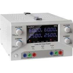 PEAKTECH 6190 - Labornetzgerät, 0 - 60 V, 0 - 2,5 A, 150 W, 2 Kanäle, linear