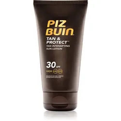 Piz Buin Tan & Protect schützende Sonnenlotion für schnellere Bräune SPF 30 150 ml