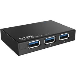 D-Link USB-Verteiler D-Link DUB-1340/E USB-Hub 4 Port USB-A USB 3.0 5 GBit/s Schwarz DUB-1 schwarz