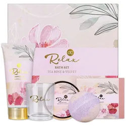 Accentra Bade- und Pflegeset Relax in schöner Geschenkbox 1 St