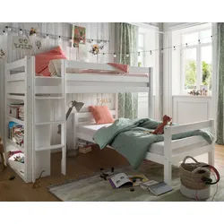 INFANSKIDS »Pinocchio« Kombibett Buche natur / Rollrost