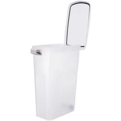 TRIXIE Tonne, luftdicht verschließbar, Kunststoff, 40 l / 27 x 61 x 45 cm, trans...