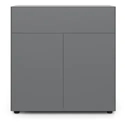 Container Connect grau, Designer form1, 100x102x48 cm