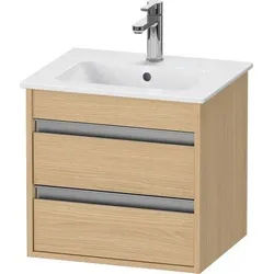 Duravit Ketho Waschtischunterbau wandhängend Natur Eiche Matt 500x412x480 mm - KT644403030 KT644403030