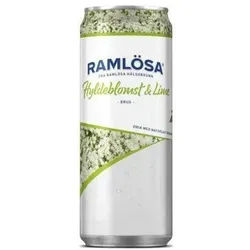 Ramlösa Hyldeblomst & Lime 24x0.33 L - 24 x 0,33 L