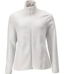 Damen Fleece-Zip-Sweatshirt "22553-608" - 3XL - Weiß