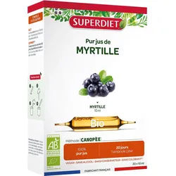 Superdiet Heidelbeere Bio Ampulle