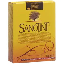 Sanotint® Haarfarbe dunkelbraun 06