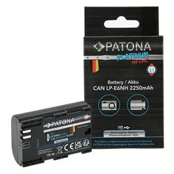 PATONA Platinum Akku USB-C Input für Canon EOS R5 EOS R6 LP-E6NH