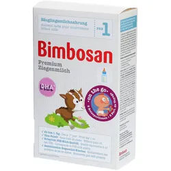 Bimbosan Premium Ziegenmilch Säuglingsmilchnahrung PRE 1