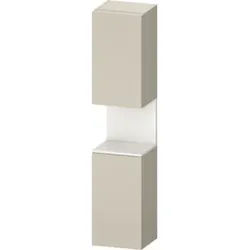Duravit Hochschrank Qatego 40x36x1760cm, 2 T, An r, w m/ta matt