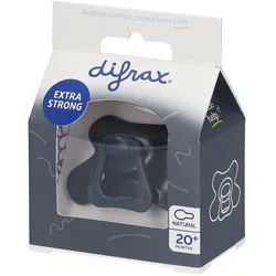Difrax® Schwarzer Sauger Natural 20 Monate und älter