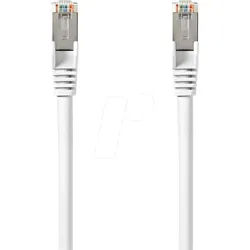 N CCGL85520WT05 - Patchkabel, Cat.8.1, S/FTP, 0,5 m, weiß